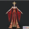 1528540 - PBR Game 3D Models - The Queen 3D Max