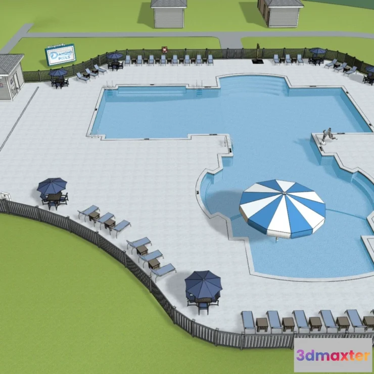 1528542 - PBR Game 3D Models - The Retreat 3D Max