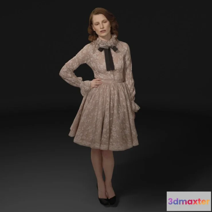 1528544 - PBR Game 3D Models - The Stylist 2 Dark Theme 3D Max