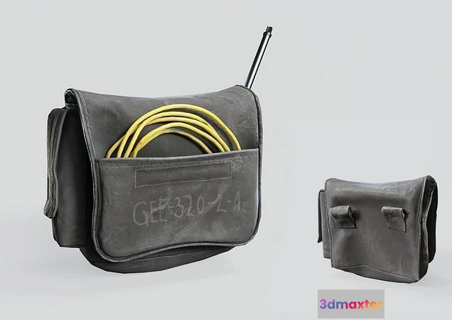 1528566 - PBR Game 3D Models - Tool Bag 3D Max