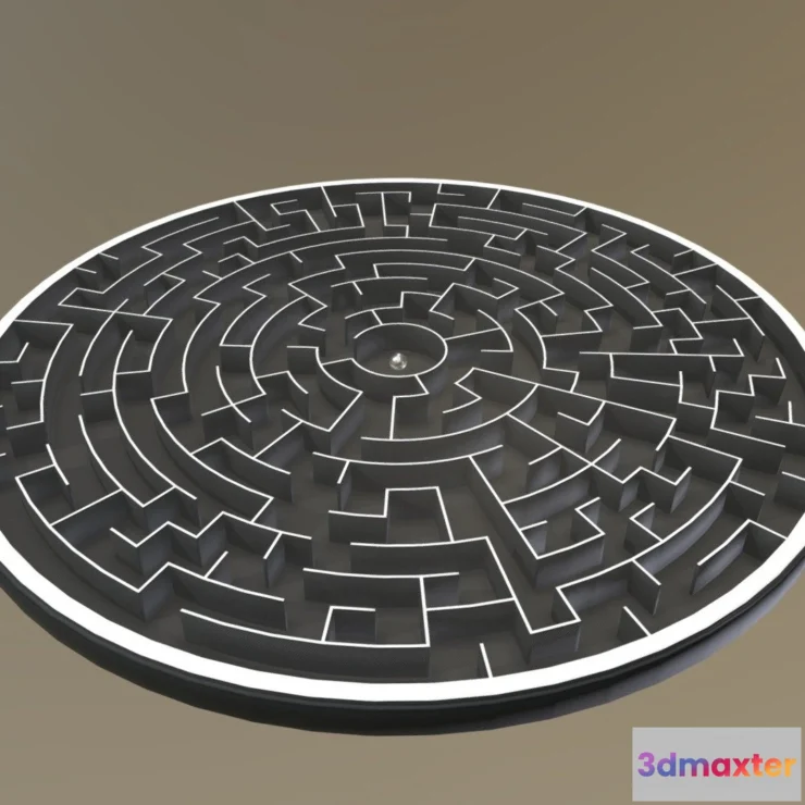 1528572 - PBR Game 3D Models - Toy Maze 3D Max