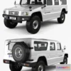 1528586 - PBR Game 3D Models - Toyota Mega Cruiser 1996 3D Max