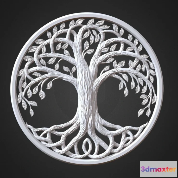 1528610 - PBR Game 3D Models - Tree Of Life 3D Max