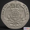 1528626 - PBR Game 3D Models - Twenty Pence 1989 Rawscan 3D Max