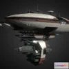 1528662 - PBR Game 3D Models - Valor Class Cruiser Star Wars The Old Republic 3D Max