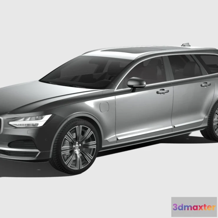 1528708 - PBR Game 3D Models - Volvo V90 Estate 2020 3D Max