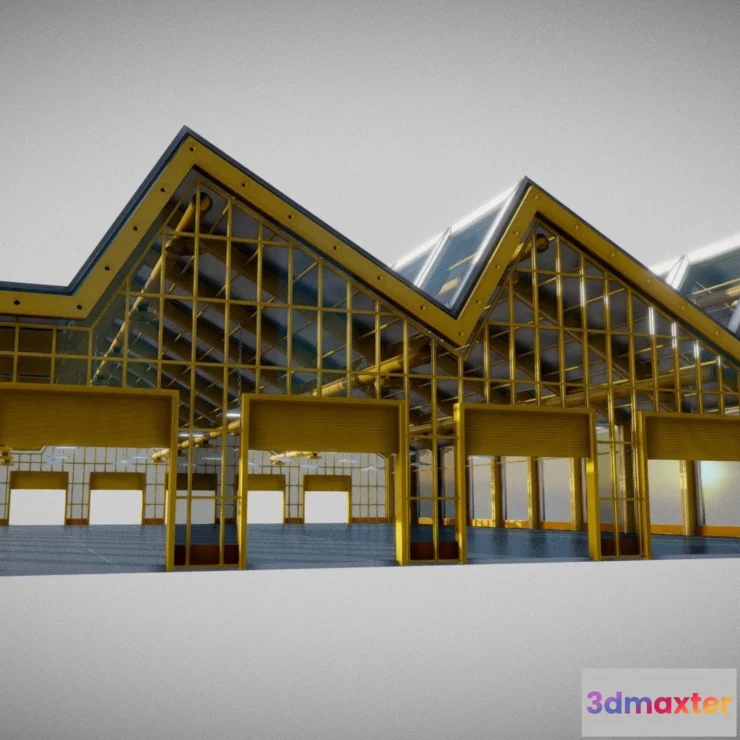 1528724 - PBR Game 3D Models - Warehouse 2020 04 3D Max