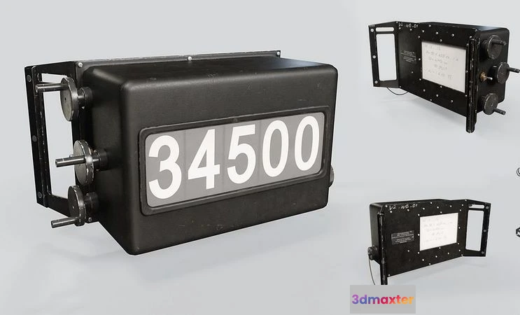 1528742 - PBR Game 3D Models - Weight Board 3D Max