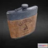1528748 - PBR Game 3D Models - Western Flask (Final) 3D Max