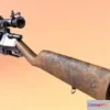 1528770 - PBR Game 3D Models - Wild West Rifle 3D Max
