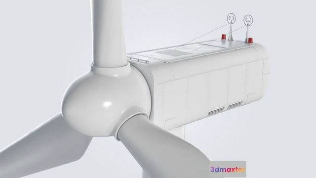 1528774 - PBR Game 3D Models - Wind Turbine 3D Max