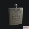 1528798 - PBR Game 3D Models - WW2 Flask 3D Max