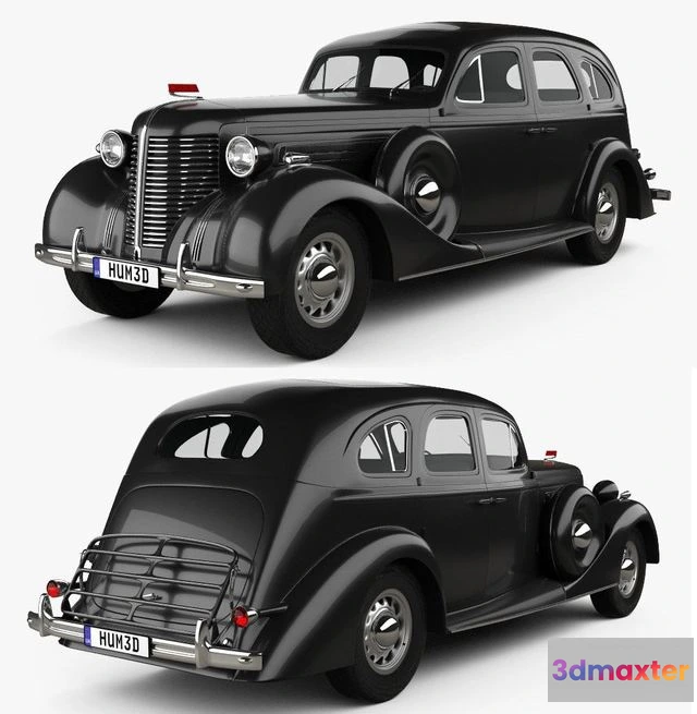 1528814 - PBR Game 3D Models - ZIS 101A 1939 3D Max