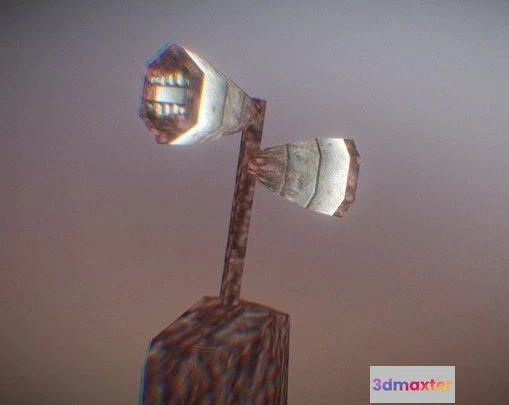 1528852 - PBR Game 3D Models - Accurate Siren Head 2018 Game Rig 3D Max