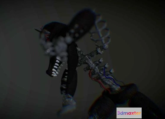 1528854 - PBR Game 3D Models - Accurate Tjoc R Ignited Foxy Rig 3D Max