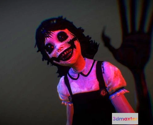 1528868 - PBR Game 3D Models - Agatha Rig 3D Max