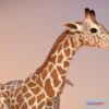 1528902 - PBR Game 3D Models - Animated Giraffe 3D Max
