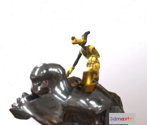 1528952 - PBR Game 3D Models - Batdr Big Steve + Tom Rig 3D Max