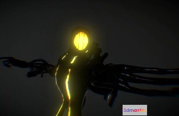 1528956 - PBR Game 3D Models - Batdr Keeper Rig 3D Max