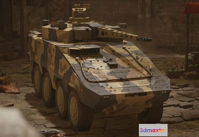 1528974 - PBR Game 3D Models - Boxer CRV 3D Max