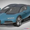 1528980 - PBR Game 3D Models - Bugatti Tourbillon 3D Max