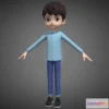1529012 - PBR Game 3D Models - Cartoon Boy Child 3D Max
