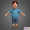1529014 - PBR Game 3D Models - Cartoon Man People 3D Max