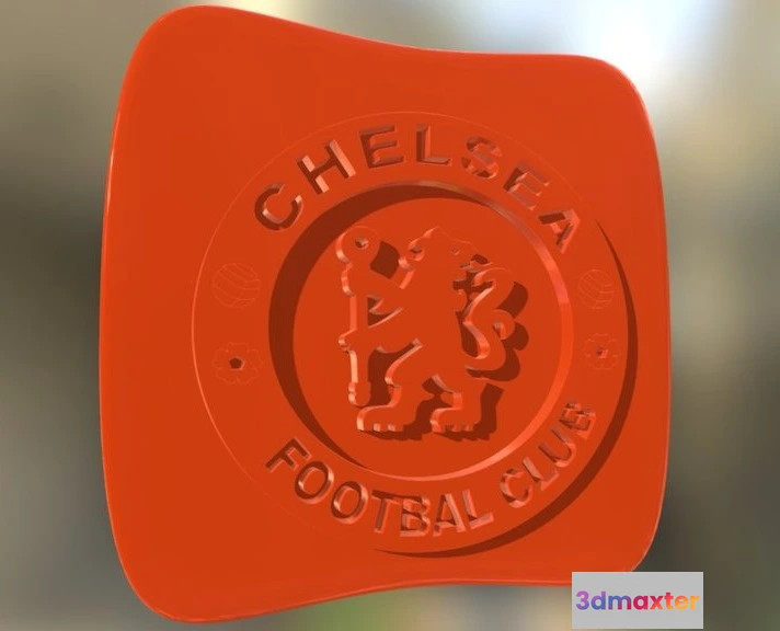1529028 - PBR Game 3D Models - Chelsea Logo 3D Max