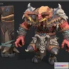 1529060 - PBR Game 3D Models - Cow demon 3D Max