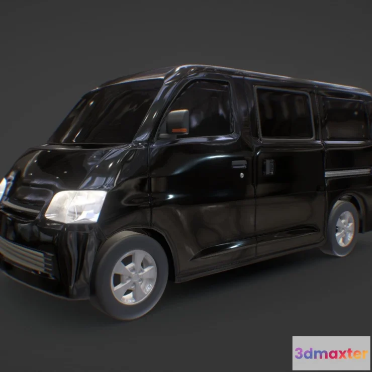 1529086 - PBR Game 3D Models - Daihatsu Granmax 3D Max