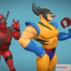 1529090 - PBR Game 3D Models - Deadpool And Wolverine 3D Max
