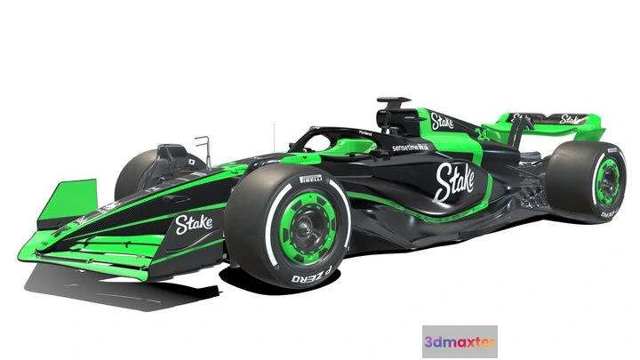 1529140 - PBR Game 3D Models - F1 Sauber C 44 2024 3D Max