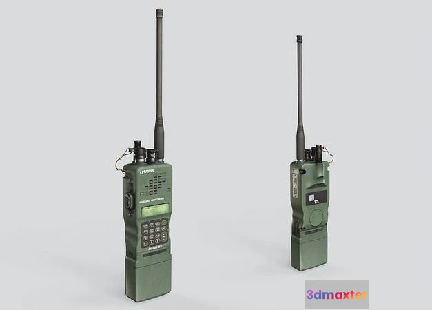 1529188 - PBR Game 3D Models - Harris AN-PRC-152A Radio 3D Max