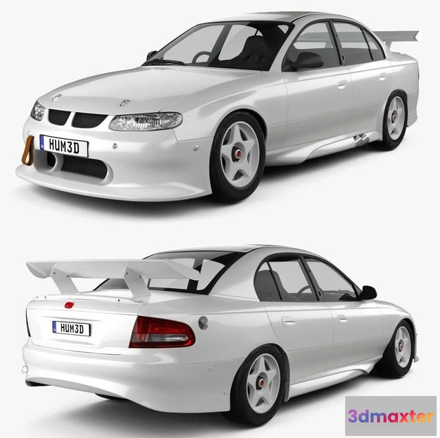 1529198 - PBR Game 3D Models - Holden Commodore Race Car sedan 1997 3D Max