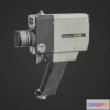 1529226 - PBR Game 3D Models - Hymart 135 super 8 video camera 3D Max