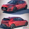 1529230 - PBR Game 3D Models - Hyundai Veloster 2019 3D Max