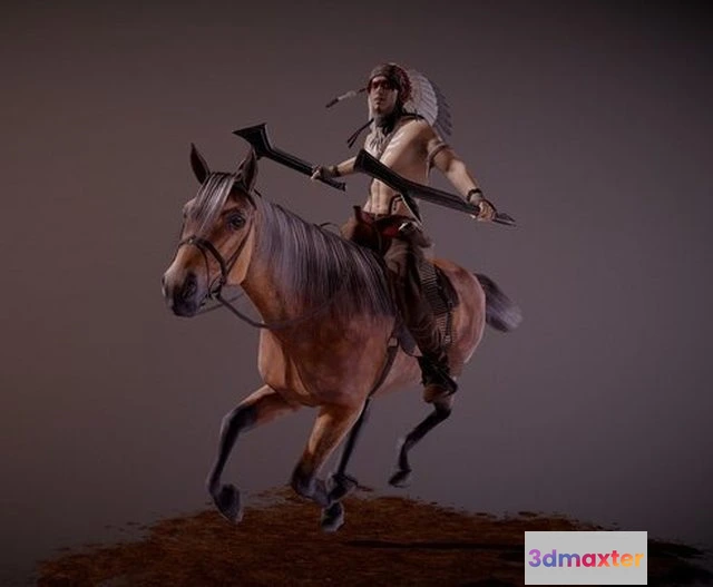 1529252 - PBR Game 3D Models - Kasqir Character Overview 3D Max