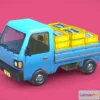 1529256 - PBR Game 3D Models - Kei Truck 3D Max