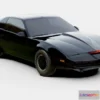 1529274 - PBR Game 3D Models - Knight Rider KITT (Supercar) 3D Max