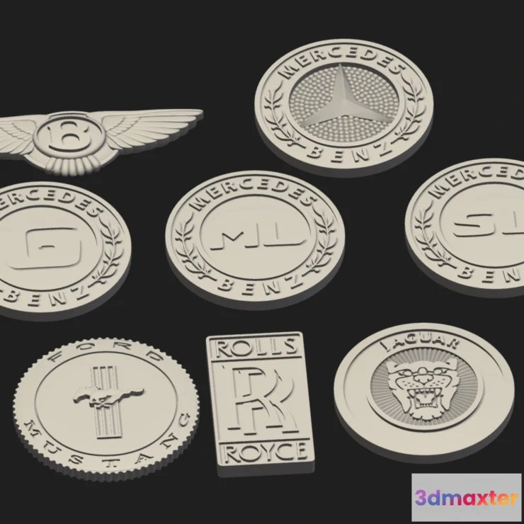 1529296 - PBR Game 3D Models - Logos 3D Max