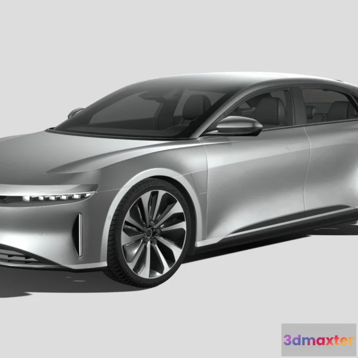 1529302 - PBR Game 3D Models - Lucid Air 2021 3D Max