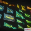 1529330 - PBR Game 3D Models - 20 Fully Loop Animated Flags 3D Max