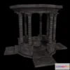 1529350 - PBR Game 3D Models - Ancient Rotunda 3D Max