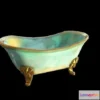 1529368 - PBR Game 3D Models - Bathtub Stylized 3D Max