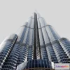 1529400 - PBR Game 3D Models - Burj Khalifa 3D Max