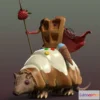1529404 - PBR Game 3D Models - Candy Warrior 3D Max