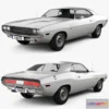1529422 - PBR Game 3D Models - Dodge Challenger 1970 3D Max