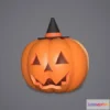 1529476 - PBR Game 3D Models - Halloween Pumpkin 2 3D Max
