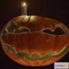 1529478 - PBR Game 3D Models - Halloween Pumpkin low-poly 3D Max