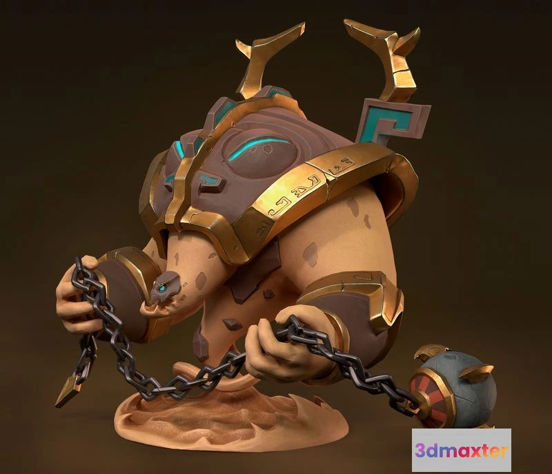 1529514 - PBR Game 3D Models - Lord of Sand 3D Max